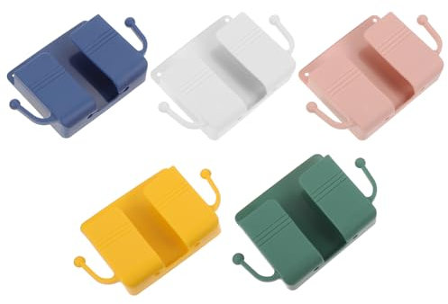 Cabilock 5st Telefonständer Für Schreibtisch Ständer Kompatibel Elektronisch Auto Telefon Halterung Besteck Klemm-telefonhalter Telefon-lanyard Gestell Halterung Für Autotelefon Abs