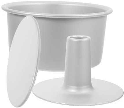 VALICLUD Molde Redondo Para Pasteles 7 Pulgadas De Aleación De Aluminio Base Desmontable Para Hornear, Diseño Práctico Para Repostería Casera y Profesional, Juego De 3 Piezas