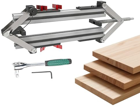 Dmuzsoih Serre-Joints à Pression 4 Directions - Outil A Pression Multidirectionnelle | Serre-Joints pour la Planche à Découper en Menuiserie - Pour Les Travaux De Menuiserie, D'Ébénisterie Et De