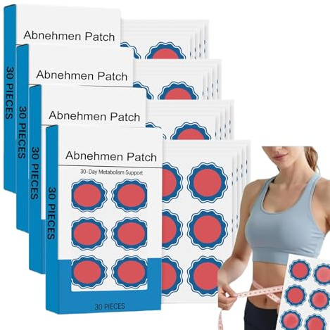 2026 Abnehmpflaster, Abnehmen Schnell Fettverbrenner, Patch Slimming Aufkleber für Stoffwechselgleichgewicht, Gewichtskontrolle Pflaster, Sanfte Beruhigung für Alle Körpertypen, 60 Stück