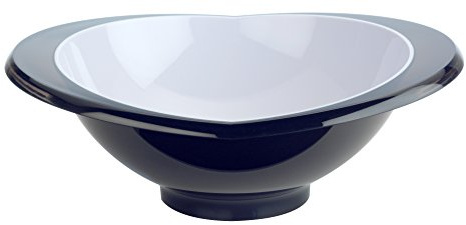 BUGATTI GLNU-02177 Insalatiera, San, Nero, 28 x 34 x 15 cm
