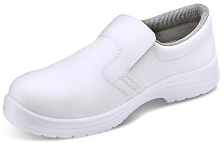 MICRO-FIBRE SLIP ON SHOE S2 WHITE 08