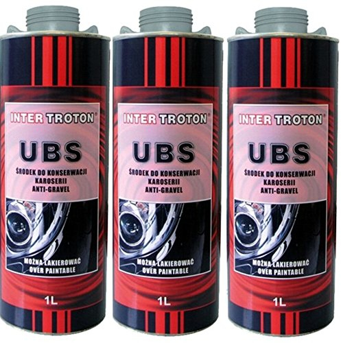 Troton UBS 3 x 1,2Kg GRAU UNTERBODENSCHUTZ GRAVEX STEINSCHLAGSCHUTZ KUNSTHARZ