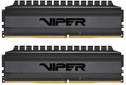 Patriot Viper Blackout RAM Series DDR4 16GB (2 x 8GB) 3600MHz CL18 Kit di Memoria Gaming XMP 2.0 Nero