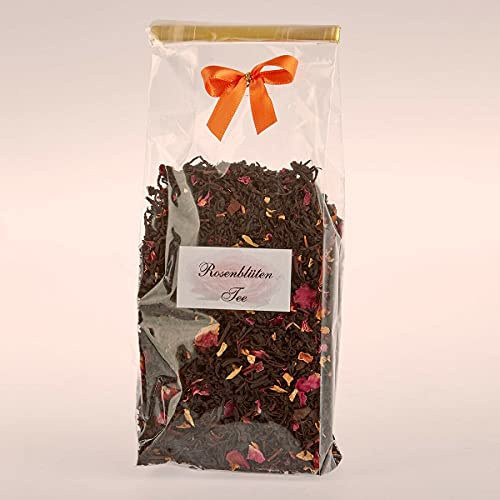 Rosenblüten - Tee - 100 g - intensiver Rosengeschmack - Rosen Tee -