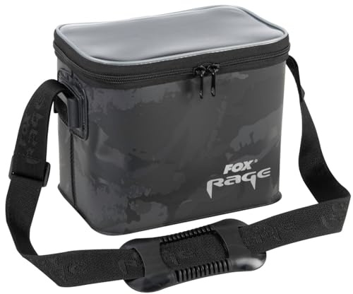 Fox Rage 24,8x16,3x20cm Camo Welded Bag Small - Tasche zum Spinnangeln, Bootstasche für Raubfischangler, Angeltasche, Kunstködertasche