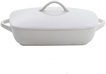YUEYOULII Ramequin Four Plat de cocotte for Cuisson gâteau dîner Cuisson céramique céramique Cuisson rectangulaire casseroles rectangulaires Plat à Four (Color : C)