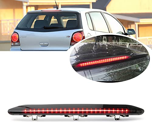njssjd 1 x LED-Bremslicht für VW Polo MK4 IV 9N 9N3 Schrägheck 2002-2009, hohe Stufe CHMSL