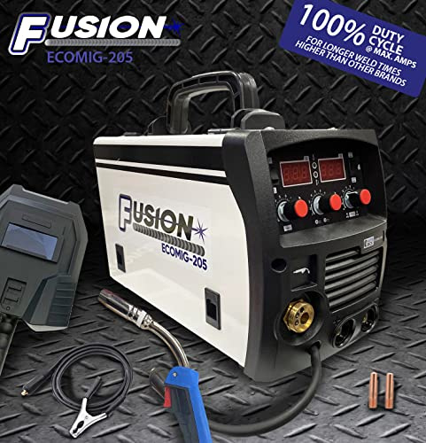 Autojack ECOMIG-205 205A MIG ARC TIG Welder 3-in-1 Inverter Gas