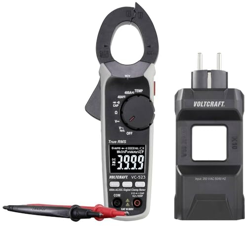 VOLTCRAFT VC523 SE plus DMA Stromzange digital CAT III 600 V