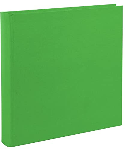 goldbuch 27 759 Fotoalbum Inspire You! Evergreen, Fotobuch 30 x 31 x 4 cm, Foto Album 60 weiße Seiten, Bilderalbum Einband Papier, Photo Buch buchgebunden, Photoalbum Evergreen-Grün