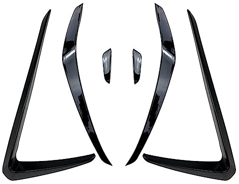 Frontspoiler 2 Stücke Auto Frontschürze Spoiler Spoiler Nebelscheinwerfer Abdeckung Für VW Für Golf 7 Für MK7 Für GTI 2013-2016 Autozubehör Frontstoßstange Spoiler (Größe : 4)