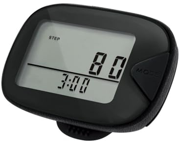 Walking Schrittzähler, Mini Pedometer Fitness Tracker mit Clip, Tragbar Schrittmesser mit Großes Display für Sport Laufen Walking