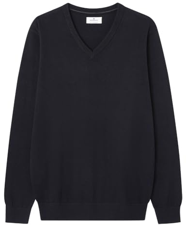 Springfield Jersey Básico Cuello En V Gg12 Jersey básico Cuello Pico Hombre (Pack de 1)