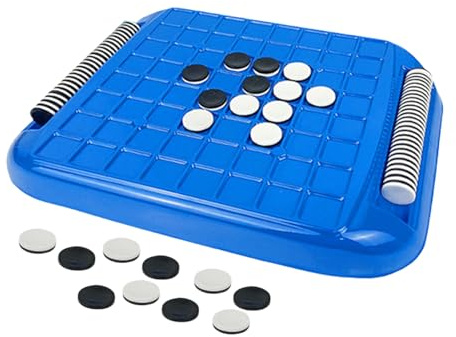 Tragbares Spiel, Otelo-Spiel, interaktives Brettspiel in und Schwarz, lustiges Familienbrettspiel für 2 Spieler, um das logische Denken zu kultivieren