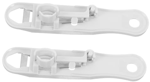 JECOMPRIS 2 pièces Trancheuse Haricots Multifonction Coupe et Épluche Haricots Verts Portable Ustensile Cuisine Pratique et Facile à Nettoyer Blanc