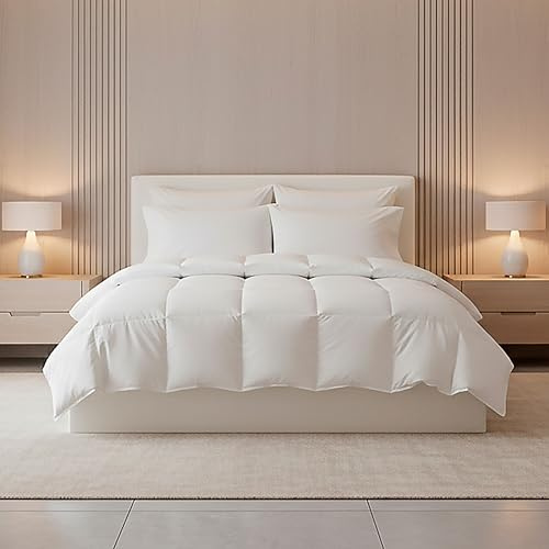 FUSIONHOME Edredón Nórdico Cama 90/80-150x220 cm - Relleno Nórdico Cama 90/80 - Edredón 4 Estaciones Acolchado Fibra Tacto Plumón de 350 gr/m² Ideal Invierno - Termorregulable y Antiácaros