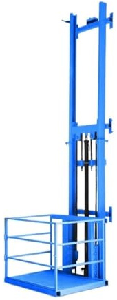 Lyftplattformsbord Hushållshiss Liten hydraulisk lyftplattform Maximal lastkapacitet på 1000 kg Enkel lagerhiss
