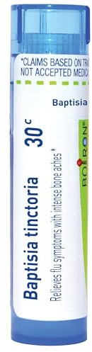 Boiron Baptisia Tinctoria 30C for Flu Symptoms with Intense Bone Aches - 80 Pellets
