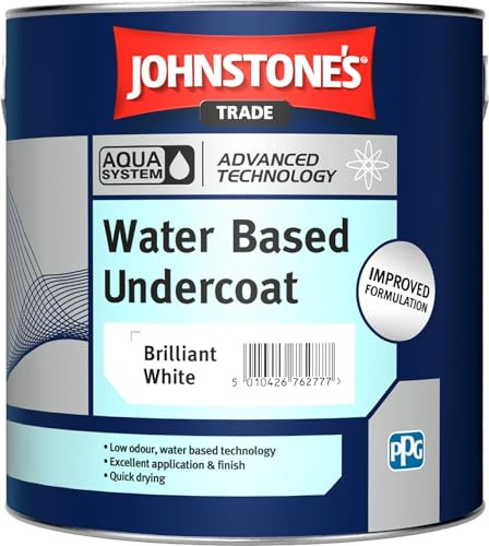 2.5LTR - JOHNSTONES TRADE AQUA UNDERCOAT BRILLIANT WHITE