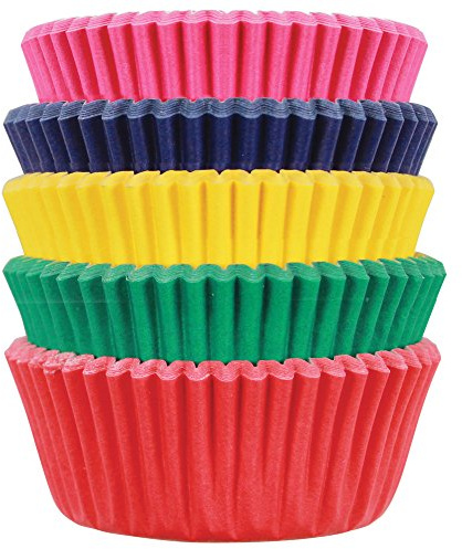 PME - Pirottini di Carta per Cupcake e Muffin Piccoli, Vari Colori, 100 Pezzi