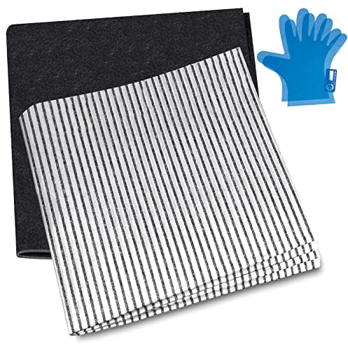 SPARES2GO Large Universal Cooker Hood Grease Filters for Vent Extractor Fans (2 x Filter, Cut to Size - 100cm)