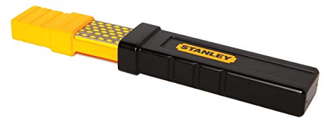STANLEY Two Sided Diamond Sharpening Stone with Storage Case, STHT0-16144