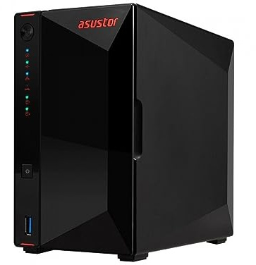 Asustor - AS5202T 2Go NAS + 16To (2X 8To) IRONWOLF
