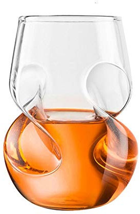 HNGM Vaso de Whisky Arte Corporal distorsionado Fantasía Modelado de Whisky Vidrio luz Whisky Tiro Vidrio Vaso Blanco Vino Cerveza Vidrio