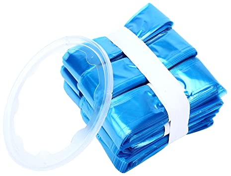 Generic 9 Stück Nachfüllfolie für Litter Locker II, Cat Litter Disposal System, Katzenstreu-Nachfüllbeutel, Abfallbeutel, 9 Stück