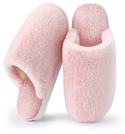 Fluffy Slippers Women,Ladies Slippers for House,Cosy Women's Slippers Plush