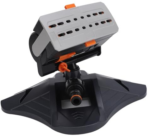 Adjustable Oscillating Sprinkler with 4 Spray Modes, Wide Coverage Lawn Sprinkler for Efficient Watering in Garden Yard Farm