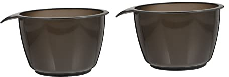 VICASKY 2 Pezzi Ciotola per Colorazione con Ciotola per Miscelazione Tinta Resistente e Facile Strumento per Parrucchieri e Domestico Design per Stabilità