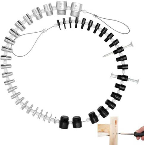 Strumento Misurazione Della Discussione - Dimensioni Filettate, 'identificatore Bulloni | Strumenti Smistamento Pollici E Metrici Per Viti Da Dadi, Controllo Del Passo P