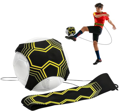Griwuut sparktränare för fotboll – träningsutrustning, fotbollsträningshjälp, handsfree solo kompetensövning, perfekt för förbättring av fotbollskunskaper
