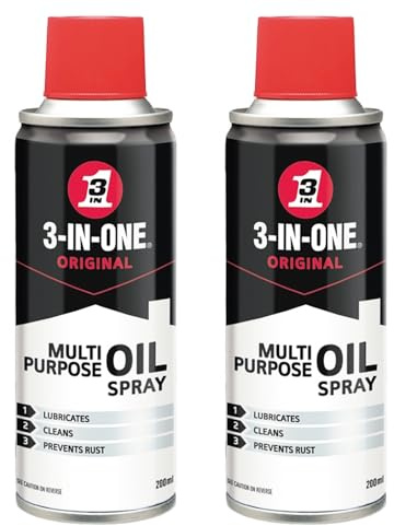 Multi-Purpose Drip Oil Spray 200ml – Pack of 2 | Multi-Purpose Lubricating Oil for Hinge, Bike, Motor, Tools & DIY Maintenance