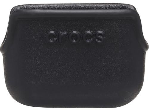 Crocs Bag Accessories, Organizer Pouches for Totes, Backpacks and Belt Bags, Earbud Pouch Black, One Size