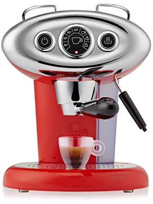 illy Macchina da Caffè a Capsule Iperespresso X7.1, 1.2L Rosso