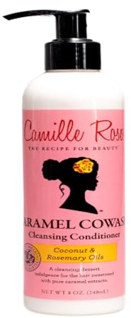Camille Rose Naturals Caramel Cowash Cleansing Conditioner, 8 Ounce
