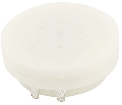 sourcingmap SD152B 150 Ohm Plastica Telefono Altoparlante Ricevitore 30mm Diametro Bianco