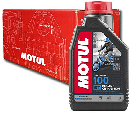 Olio Moto Motul 100 2T - 4x 1 lt