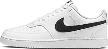 Nike Court Vision Low Next Nature Sneaker White/Black/White 46