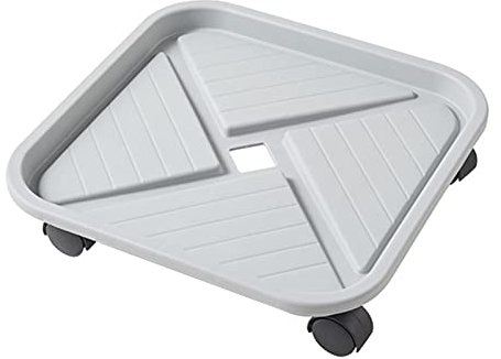 luckxuan Bonsai Ständer Pflanze Palette Caddy mit Rädern Pflanzenständer Caddy Saucer Hochleistungsblume Pot Rack Bewegung Pflanze Topf Untersetzer Untersetzer Vase Podest (Size : M)