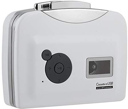 Kassetten-zu-MP3-Konverter, Leicht und Tragbar, Alte Kassetten auf USB-Stick übertragen, Musik auf Dem Computer Abspielen, MP3-Player, Tragbarer Lautsprecher, Einfaches Aufladen,