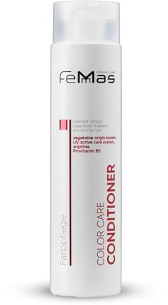 FemMas Color Care Hair-Conditioner I Farbschutz Haarspülung für blondiertes, getöntes & gefärbtes Haar I Pflegende Spülung für langanhaltenden Farbglanz I Schutzfilm mit Keratin & Arginin I 300ml