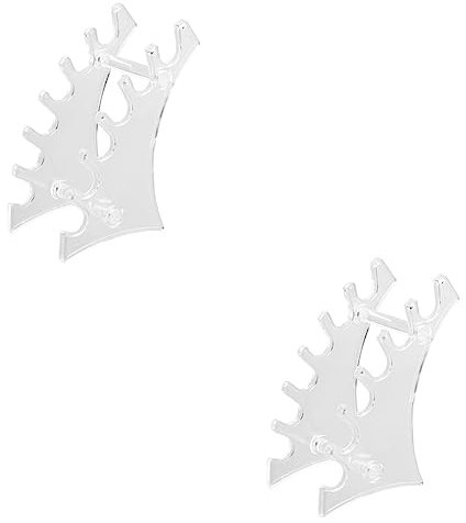 DIYEAH 2stücke Pen Display Stand Transparenter Facher Stifthalter Für Augenbrauenstifte Nageldesign Und Schreibgeräte Für Zuhause Büro Und Schule