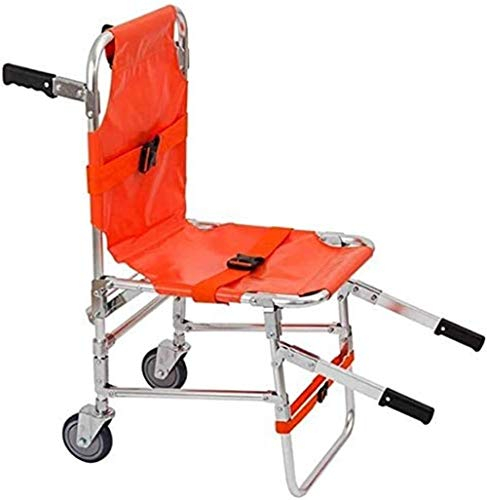 CAFIEDR Tragbare Trage für leicht zusammenklappbare Erste Hilfe und Heimtransfertreppen und Treppensteigen, Patiententransfer bis zu 160 kg, hochfeste Treppe aus Aluminiumlegierung