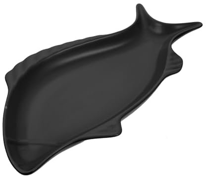 Alipis Assiette Poisson Céramique Légère Et Compacte Plateau De Service Pratique Et Facile à Nettoyer Pour Repas Et Fêtes