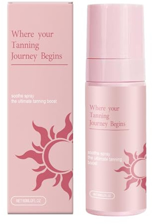 Spray Autobronceador Solar,Autobronceador en Spray para Playa - Brillo Dorado Instantáneo 60 Ml Resistente Al Agua, Natural Para Vacaciones, Rostro Y Playa