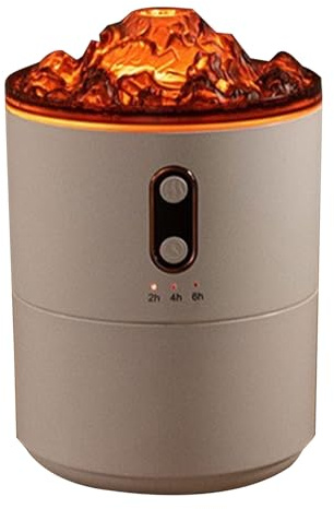 DOUDINGMAO Volcano Humidifier 450ML Large Capacity Quiet Operations Small White Air Humidifier Suitable For Bedroom Living Room